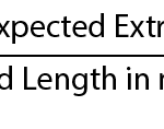 Extruder step calibration formula