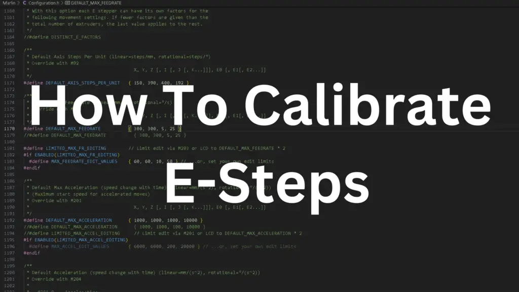 How to Calibrate E-Steps featured image