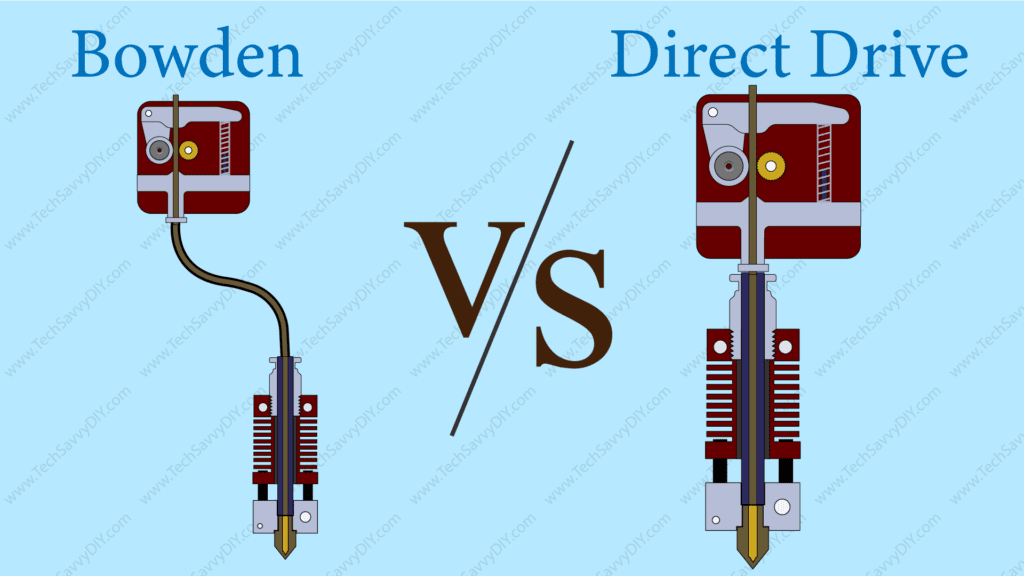 Direct Dive vs Bowden Extruders